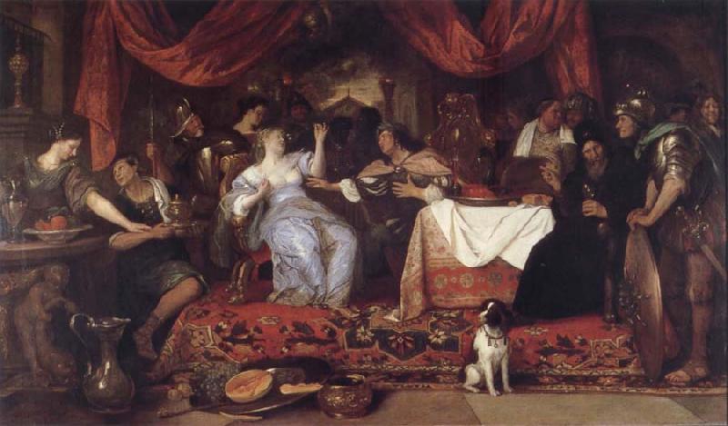 Jan Steen Authory and Cleopatra oil painting image